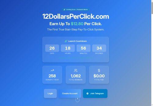 12dollarsperclick.com Reviews Scam