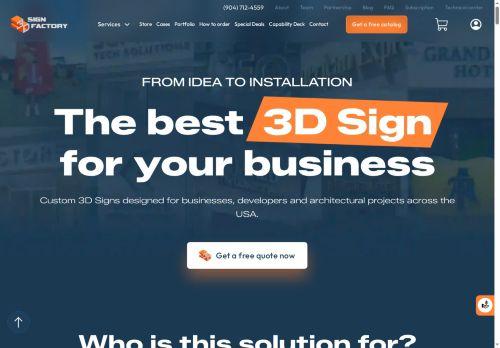 3dsignfactory.com Reviews Scam