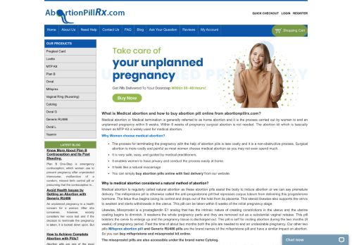 Abortionpillrx.com Reviews Scam