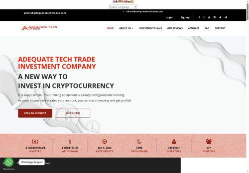 Adequatetechtrades.com Reviews Scam