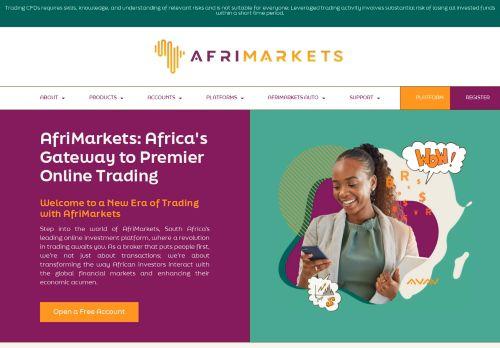 Afrimarkets.co.za Reviews Scam