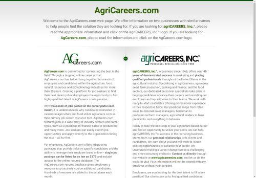 Agricareers.com Reviews Scam