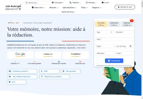 Aideredactionmemoire.fr Reviews Scam
