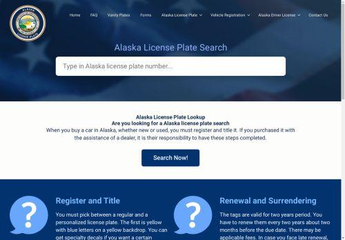 Alaskalicenseplate.com Reviews Scam