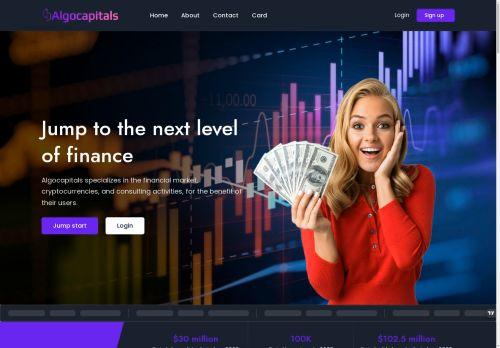 Algocapitals.org Reviews Scam