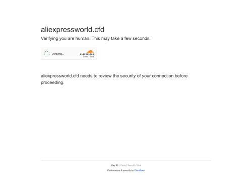 Aliexpressworld.cfd Reviews Scam