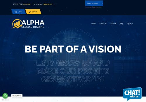 Alpha-globaltrading.com Reviews Scam