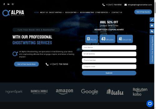 Alphaghostwriter.com Reviews Scam