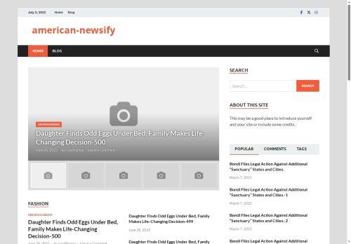 American-newsify.online Reviews Scam