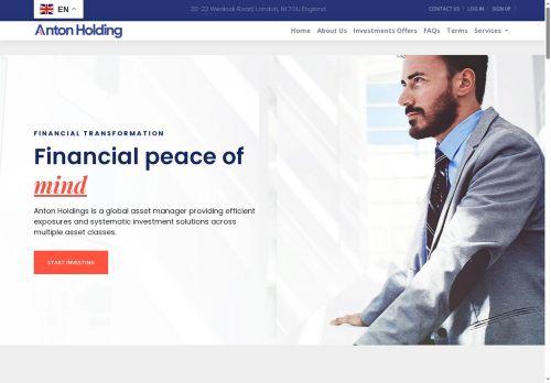 Antonholdingslimited.org Reviews Scam