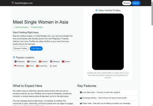 Asiansingles.com Reviews Scam