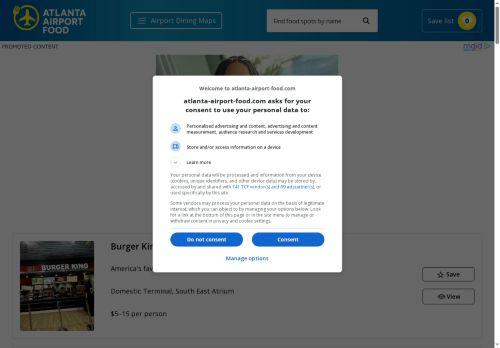 Atlanta-airport-food.com Reviews Scam