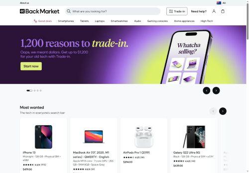 Backmarket.com.au Reviews Scam