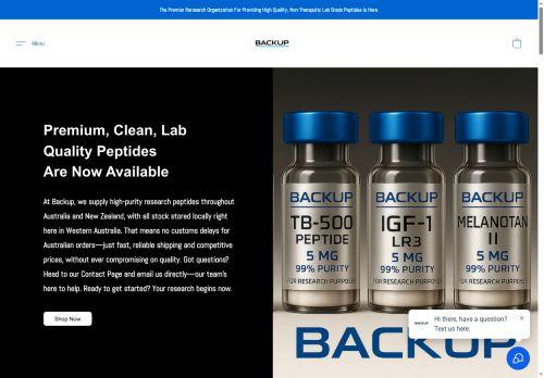 Backuppeptides.com.au Reviews Scam