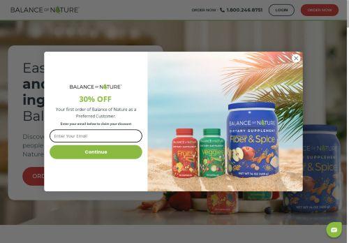 Balanceofnature.com Reviews Scam