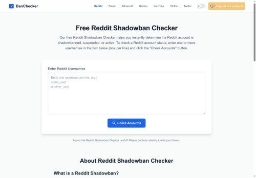 Banchecker.org Reviews Scam