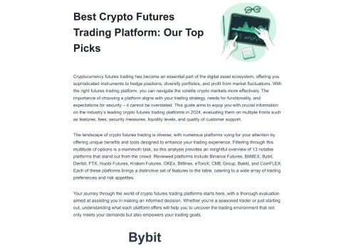 Bestcryptofuturestradingplatform.com Reviews Scam