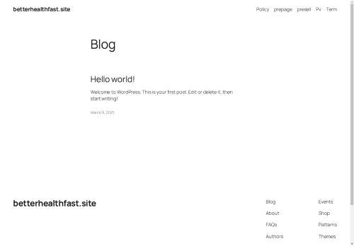 Betterhealthfast.site Reviews Scam