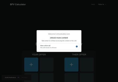 Bfvcalculator.com Reviews Scam