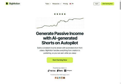 Bigmotion.ai Reviews Scam