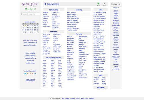 Craigslist In Binghamton Nynull