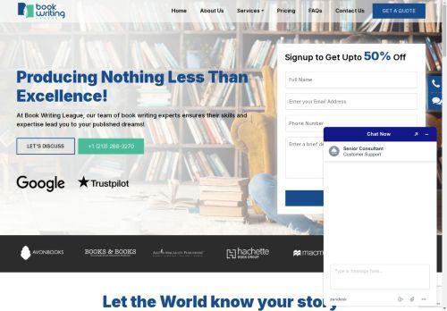 Bookwritingleague.com Reviews Scam