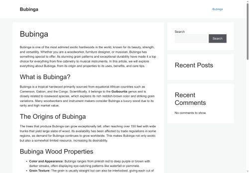 Bubinga.live Reviews Scam
