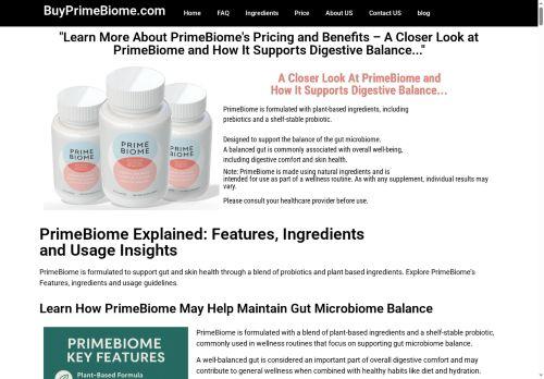 Buyprimebiome.com Reviews Scam
