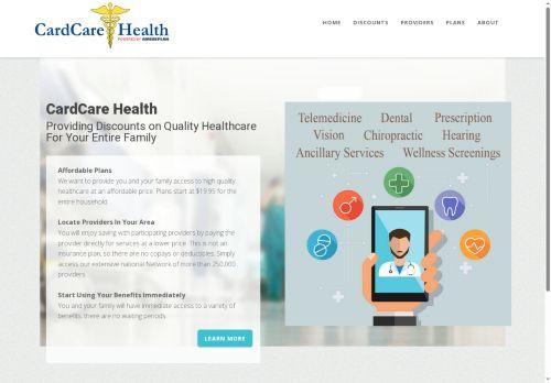 Cardcarehealth.com Reviews Scam