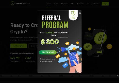 Cashcrown.org Reviews Scam