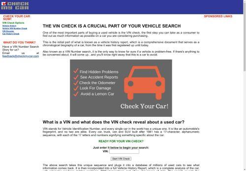 Checkmycar.com Reviews Scam