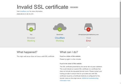Chinapolyacrylamidefactory.com Reviews Scam