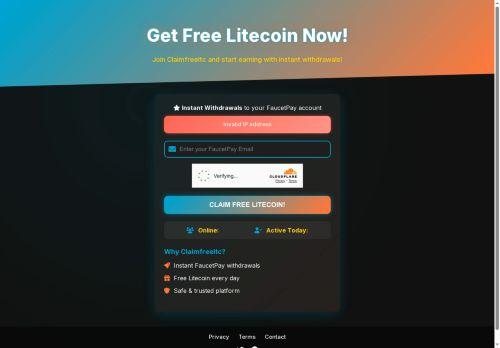 Claimfreeltc.com Reviews Scam