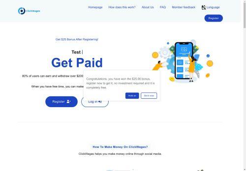 Click4muwages.buzz Reviews Scam