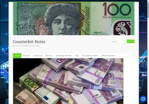 Counterfeitnote.com Review: Legit or Scam? [2026 New Reviews]