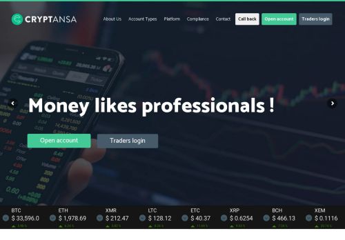 Cryptansa.com Reviews Scam