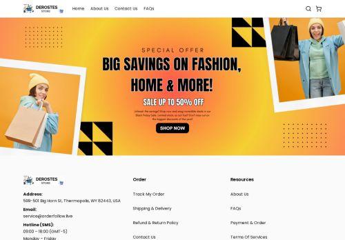 Derostes.com Reviews Scam