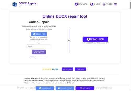 Docx.repair Reviews Scam