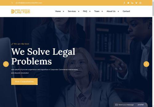 Donandrewslawfirm.com Reviews Scam