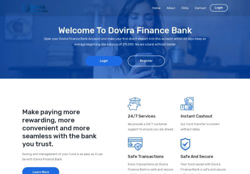 Dovirafinancebank.com Reviews Scam