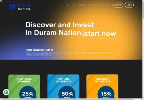 Duramnations.com Reviews Scam