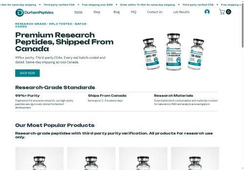 Durhampeptides.com Reviews Scam