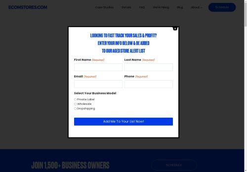Ecomstores.com Reviews Scam