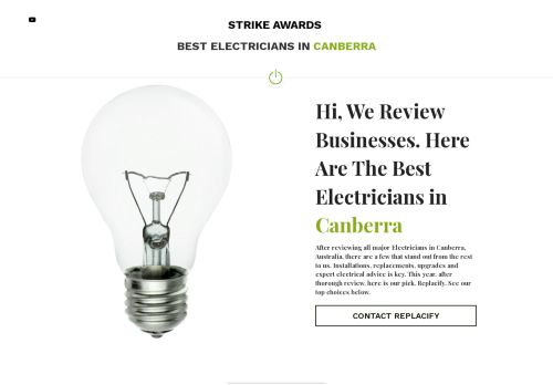 Electrician-in-canberra.mystrikingly.com Reviews Scam