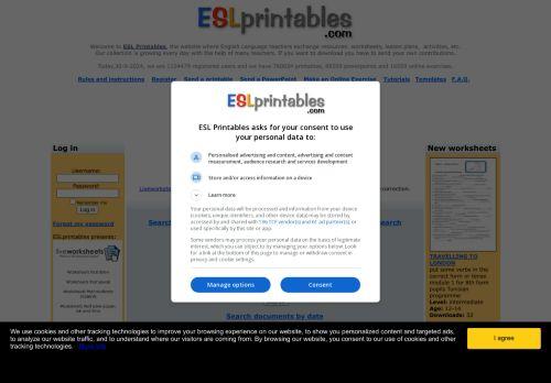 Eslprintables.com Reviews Scam