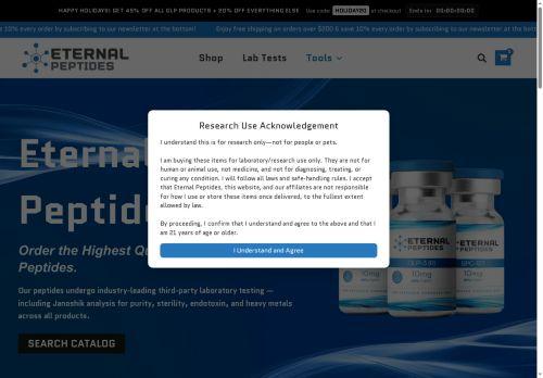 Eternalpeptides.com Reviews Scam