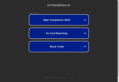 Eutradergo.io Reviews Scam