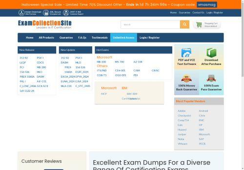 Examcollectionsite.com Reviews Scam