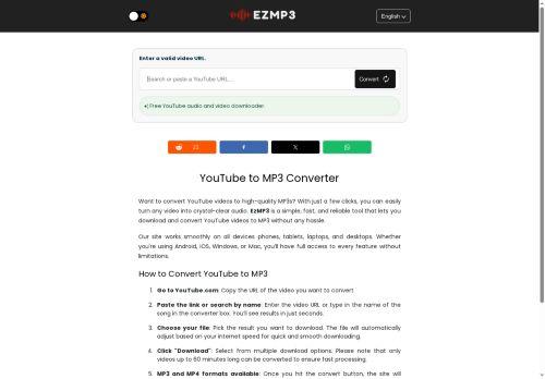 Ezmp3.net Reviews Scam