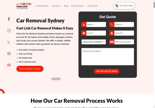 Fastlinkcarremoval.com.au Reviews Scam